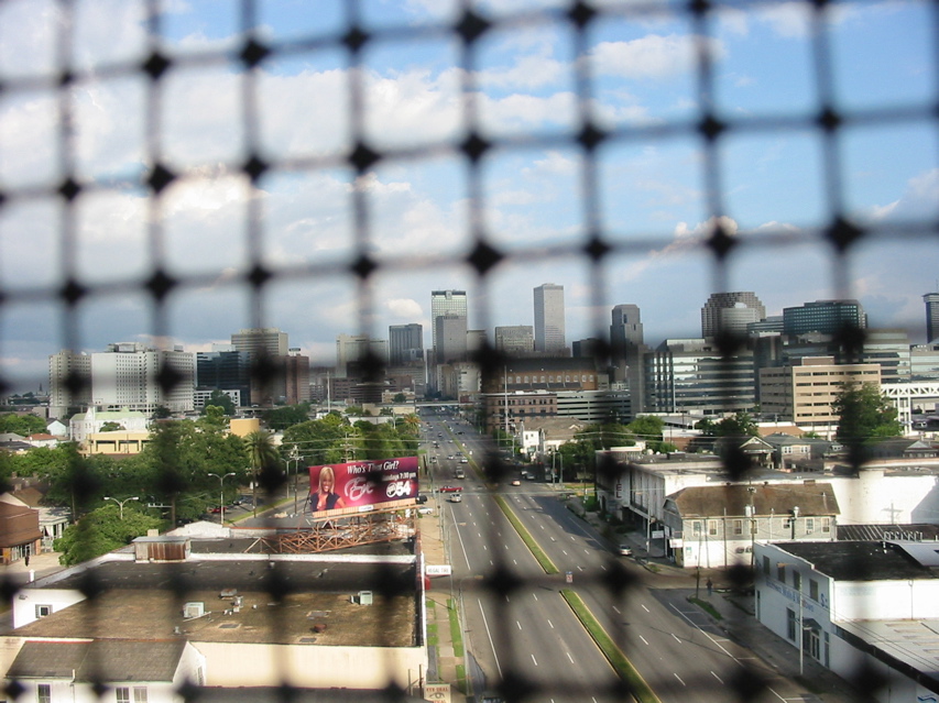 New Orleans skyline from Dixie Brewery-2